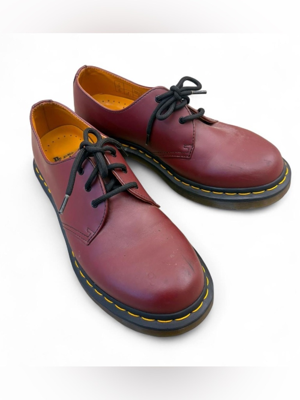 dr marten cherry oxfords size 9